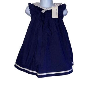 NWT Pumpkin Patch Sailor Dress Baby Girls 12 18 Months Sleeveless Diaper Cover